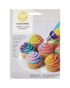 Wilton ColorSwirl Trio-kleur Duo Coupler
