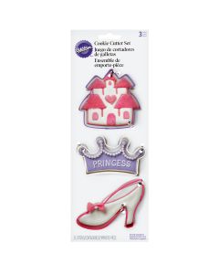 Wilton Princes Koekjes Uitstekers Set/3