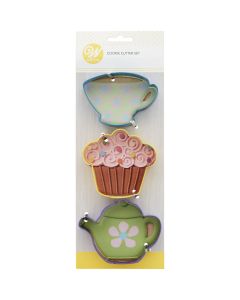 Wilton Tea Party Cookie Cutter Set/3