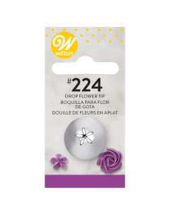 Wilton Decorating Tip #224 Dropflower Carded