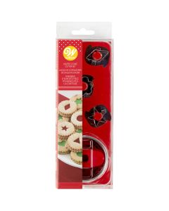 Wilton Linzer Koekjes Uitsteker Set/7