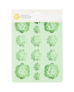 Wilton Silicone Candy Mould -Succulents-