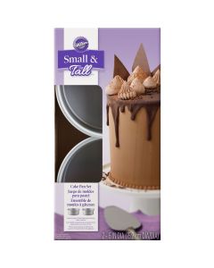 Wilton Small & Tall Layered Cake Pan Set/2
