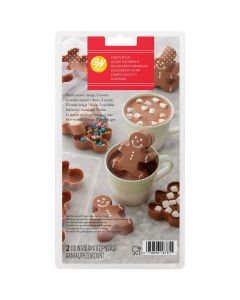 Wilton 3D Warme Chocolade Gingerbread Candy Mold