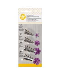 Wilton Spuitmondjes Set Bloemen #109, #129, #190, #225