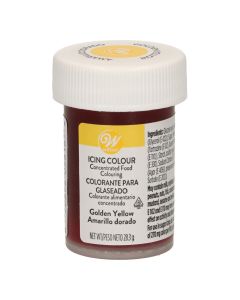 Wilton Eetbare Kleurstof Goudgeel - Icing Color 28g