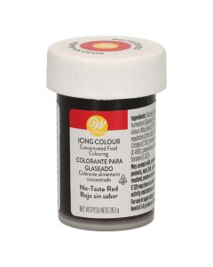 Wilton Eetbare Kleurstof Rood zonder smaak - Icing Color 28g