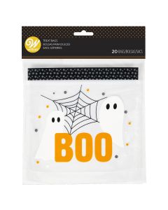 Wilton Resealable Treat Bags Boo pk/20