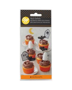 Wilton Taart Toppers Halloween pk/8