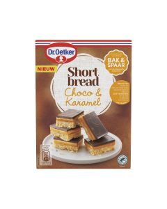 Dr. Oetker Shortbread Chocolade & Karamel