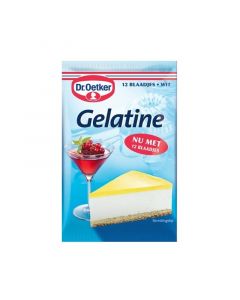 Dr. Oetker Bladgelatine Wit 12 st.