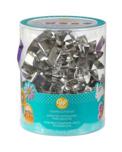 Wilton Metalen Koekjes Uitsteker Tub Pasen Set/18