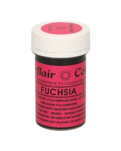 Sugarflair Eetbare Kleurstof Pasta Fuchsia Roze 25g