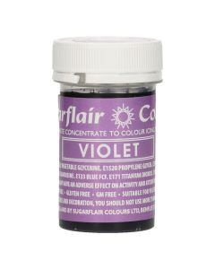 Sugarflair Eetbare Kleurstof Pasta Violet 25g