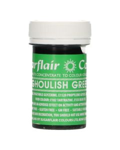 Sugarflair Paste Colour GHOULISH GREEN 25g