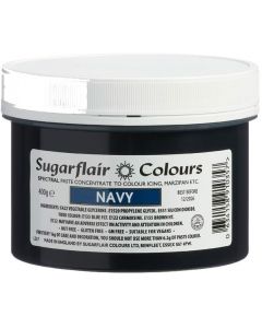 Sugarflair Eetbare Kleurstof Pasta Navy 400g