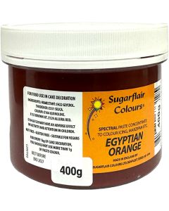 Sugarflair paste colour EGYPTISCH ORANJE 400 g