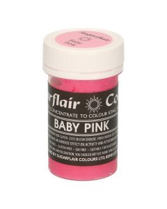 Sugarflair Eetbare Kleurstof Pasta Babyroze 25g