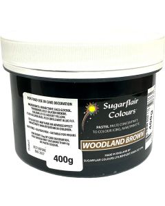 Sugarflair paste colour WOODLAND BROWN 400 g