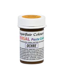 Sugarflair Universal Paste Colours - Ochre - 22g