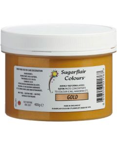 Sugarflair Eetbare Kleurstof Pasta Goud 400g