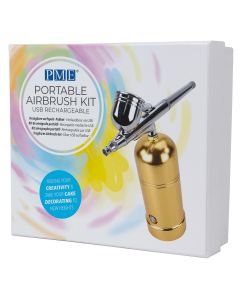 PME Oplaadbare Airbrush Kit Goud