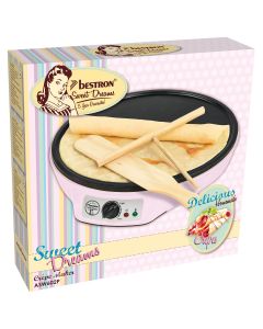 Bestron Crêpemaker Roze