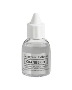 Sugarflair 100% Natuurlijke Smaakstof Cranberry 30ml