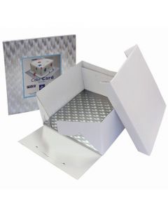 PME Taartdoos & Vierkant Cake Board (12mm) 25x25x15 cm