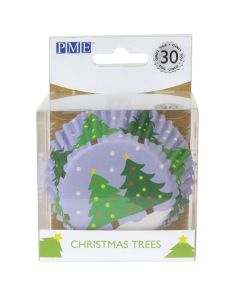 PME Foil Baking Cups Christmas Tree pk/30