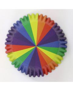PME Foil Lined Baking Cups Rainbow Colours pk/30