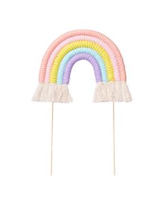 The Baked Studio Rainbow Cake Toppers (Medium) - Pastels
