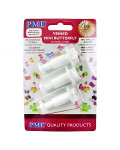 PME Mini Vlinder Plunger Uitsteker Set/3