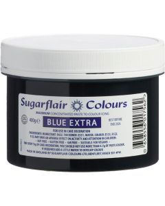 Sugarflair - Max Concentrate Kleurstof Pasta Extra Blauw, 400 g