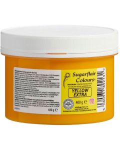 Sugarflair - Max Concentrate Kleurstof Pasta Extra Geel 400 g