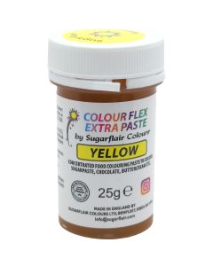 Sugarflair Colourflex Extra Paste Yellow - 25g