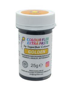 Sugarflair Colourflex Extra Paste Golden - 25g