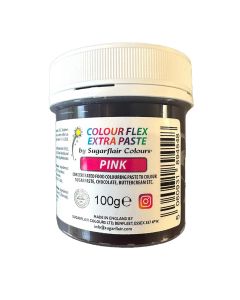 Sugarflair Colourflex Extra Paste Pink - 100g