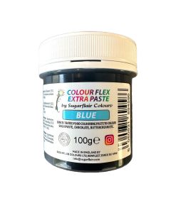 Sugarflair Colourflex Extra Paste Blue - 100g