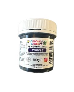 Sugarflair Colourflex Extra Paste Purple - 100g