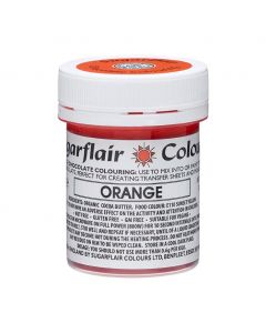 Sugarflair Chocolade Kleurstof Oranje 35g