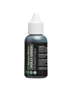 Sugarflair Oil Based Colour - Holly Green 30 ml