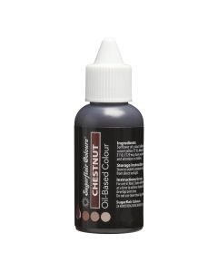 Sugarflair Oil Based Colour - Chestnut 30 ml