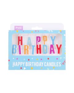 PME Kaarsjes Happy Birthday Losse Letters