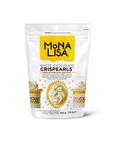 Callebaut Mona Lisa CrispPearls Wit 800g