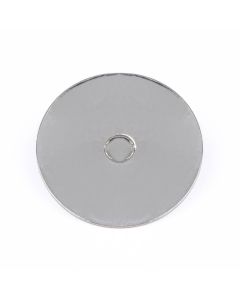 LOYAL Cake Board Geperforeerd Rond - Zilver 12,5cm pk/10 