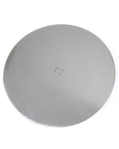 LOYAL Cake Board Geperforeerd Rond - Zilver 25cm pk/10 