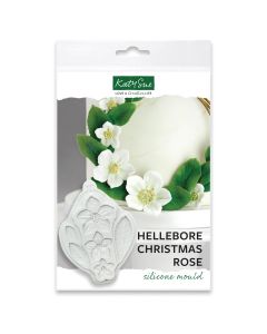 Katy Sue Siliconen Mal Hellebore - Christmas Rose