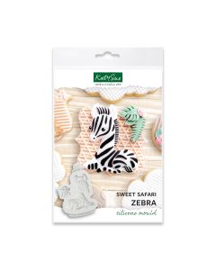 Katy Sue Silicone Mould - Sweet Safari Zebra