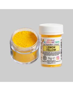 Sugarflair Blossom Tint Dust Lemon Yellow 5g